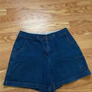 Westbound Blue Jean Shorts High-Waisted Relaxed Fit